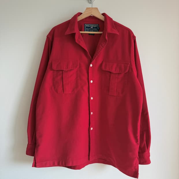 폴로 스포츠(POLO SPORT) 몰스킨 셔츠