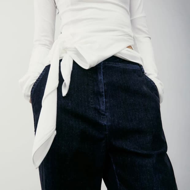 LC 로우클래식 wrap T shirts White