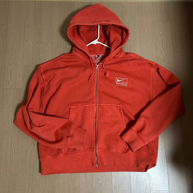 나이키X스투시 후드집업