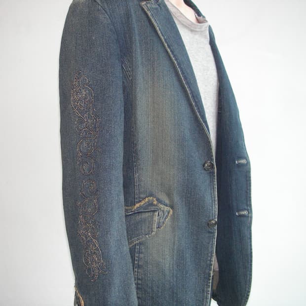 토네이도마트 웨스턴 데님 자켓