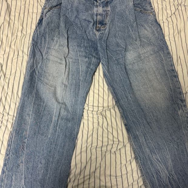 타이핑미스테이크청바지 L