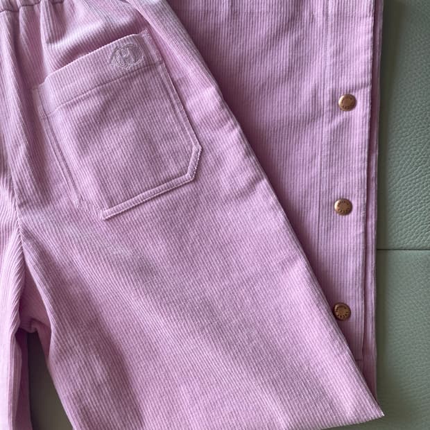 럭키슈웨뜨 코듀로이 와이드 팬츠