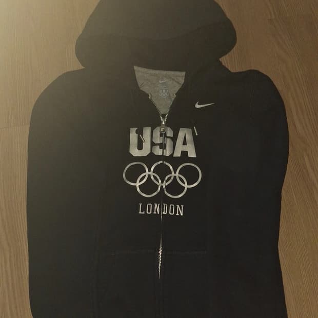 나이키 USA LONDON 올림픽 후드집업