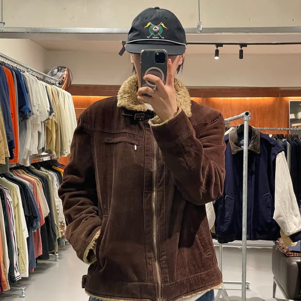 빈티지 코듀로이 자켓