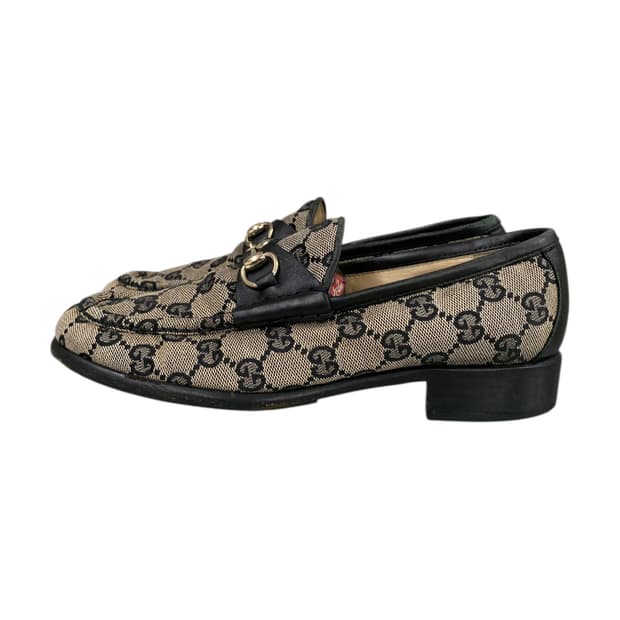 구찌 GG 캔버스 홀스빗 로퍼 37(235) (Gr-3211)