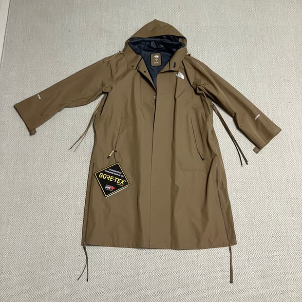 HYKE × The North Face 고어텍스 롱 파카