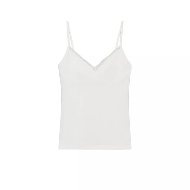 택O, 새상품 ) 자라 리오셀 레이스 탑 M