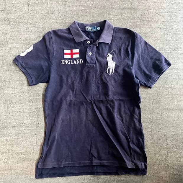 [S] 폴로 랄프로렌 잉글랜드 빅포니 pk 반팔 티셔츠