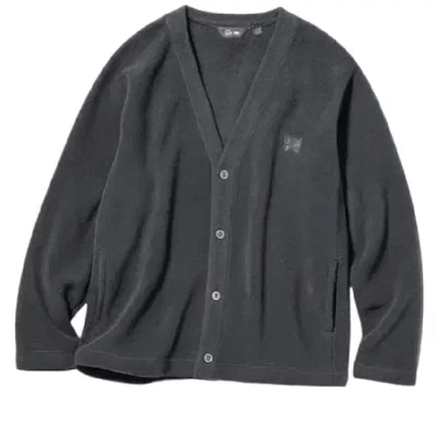 유니클로 니들스 그레이 후리스 L