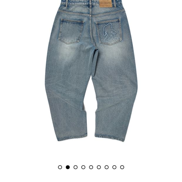 위캔더스 VINTAGE BAGGY DENIM (DENIM)