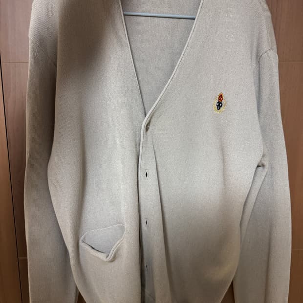 헤리티지플로스 메리노 울 가디건 토프