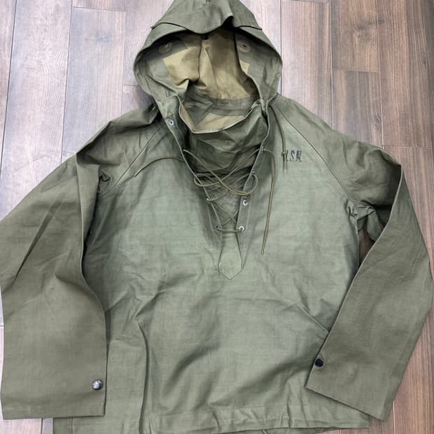 1940‘s WW2 USN Wet Weather Parka s사이즈