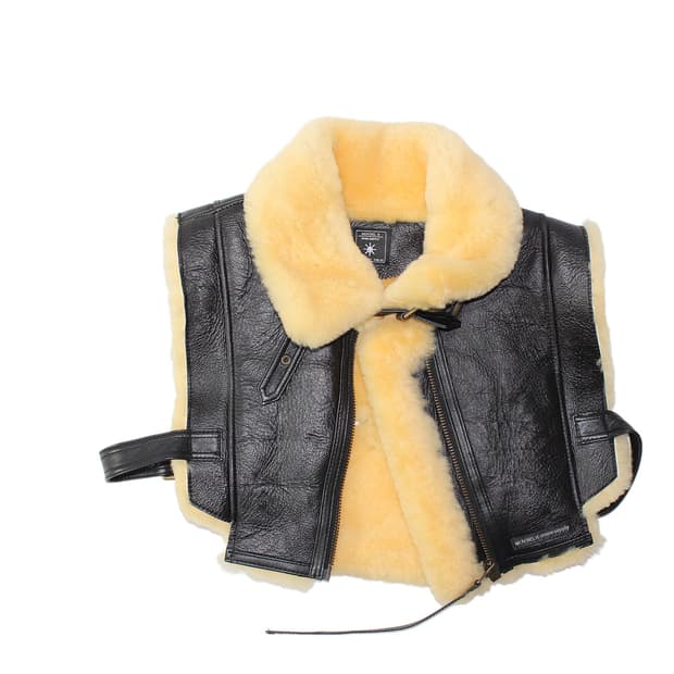 모빈스알 데님서플라이 B-3 무스탕 베스트