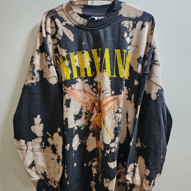 H&M 너바나 맨투맨