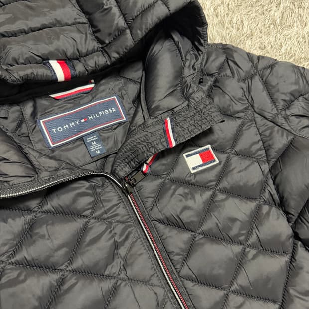 [M] 타미힐피거 여성 경량 퀼팅 점퍼