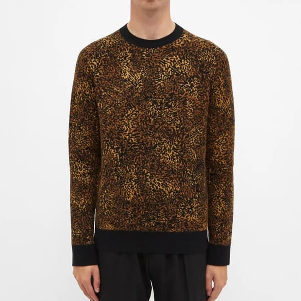 생로랑 레오파드 스웨터 L사이즈 판매합니다