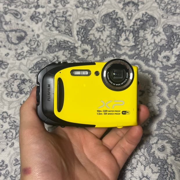 후지필름 파인픽스 xp70 빈티지 디지털 방수 카메라