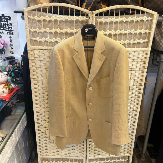 46/9t 정품 로로피아나 린넨 자켓 팝니다