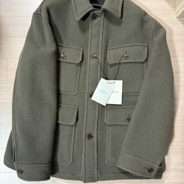 [50] 르메르 울 헌팅 자켓 퓨처 그린