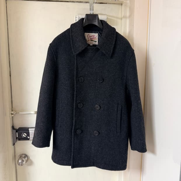 일본 빈티지 피 코트 Mets metropolitan 