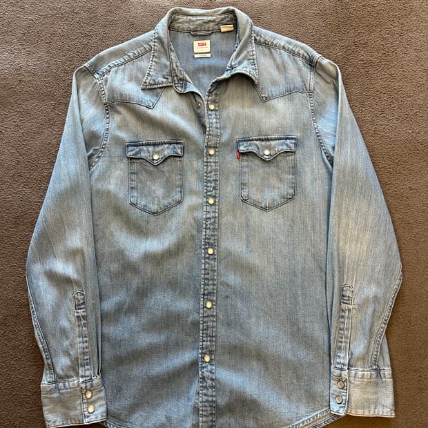 리바이스 웨스턴 셔츠 처분 