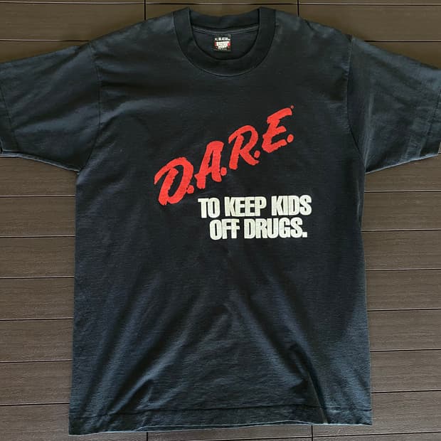(XL) 90s 빈티지 DARE 티셔츠