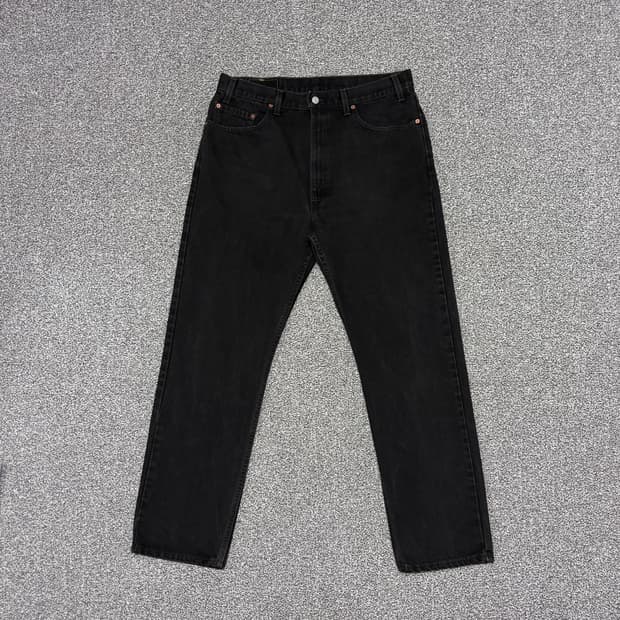 90s 빈티지 리바이스 505 블랙 허리46cm