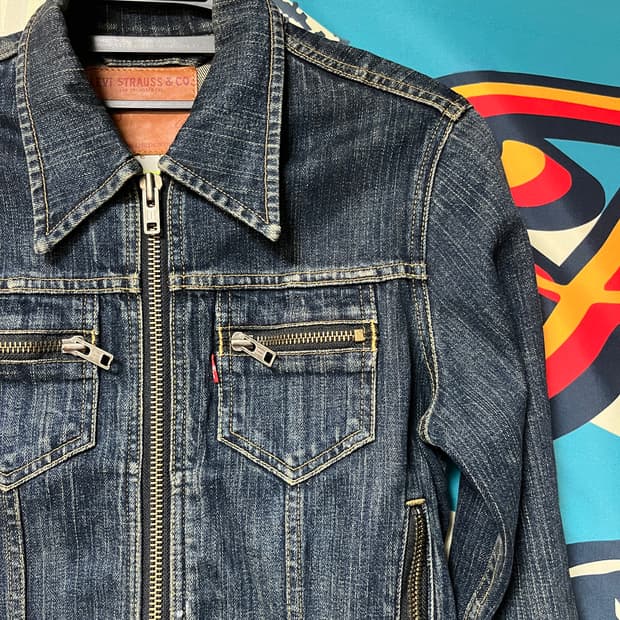 리바이스 지핏 zippit 자켓