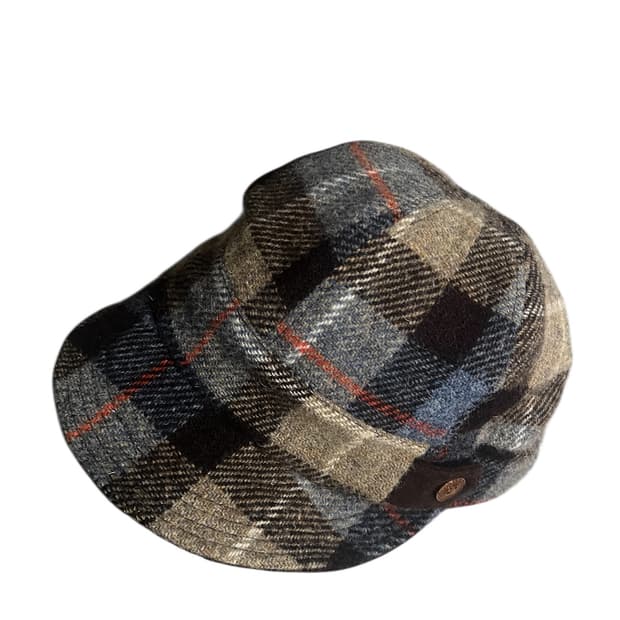 Harris tweed 울 캡
