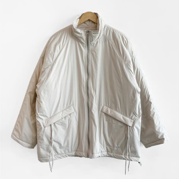 패딩점퍼아이보리