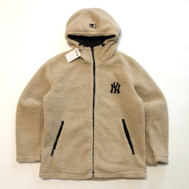 MLB 뉴욕양키즈  플리스 후드자켓