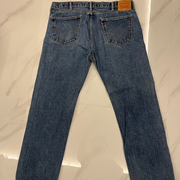 리바이스 505 중청 데님