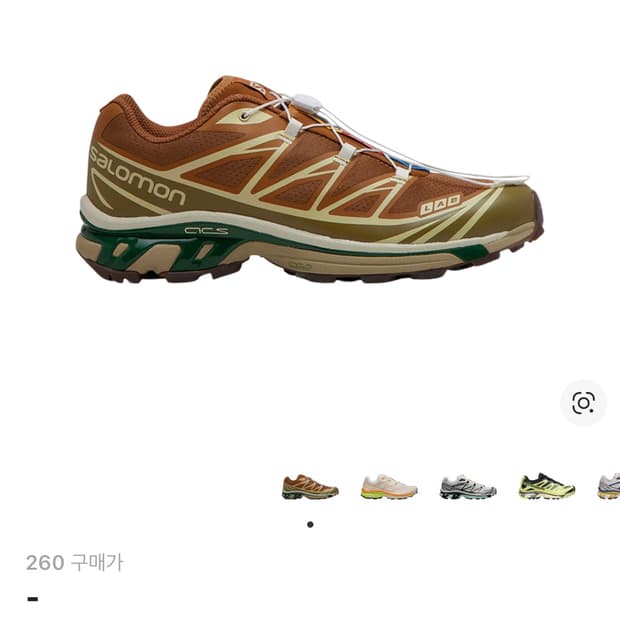 살로몬 XT-6 러버 리자드 250