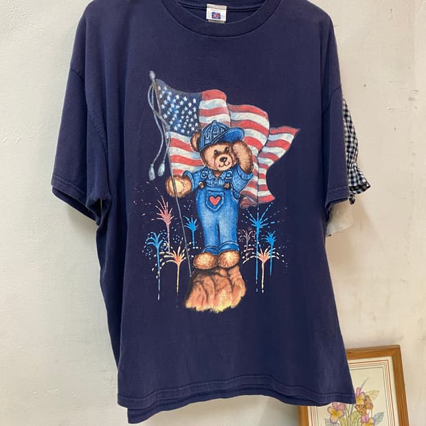 USA 빈티지 프린팅티셔츠