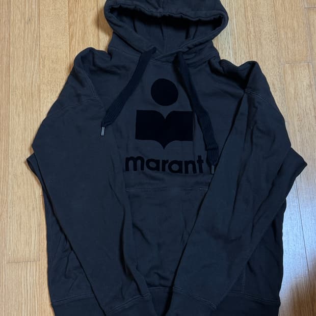 이자벨마랑 에뚜왈 만셀 후드티 블랙 40