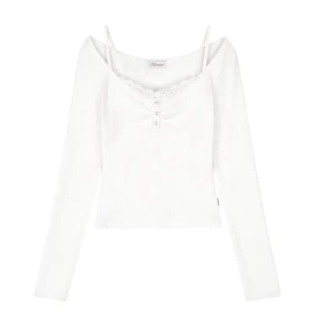 클리시어 밀크쉐이크 밀크셰이크 milkshake 레이스 버튼 탑