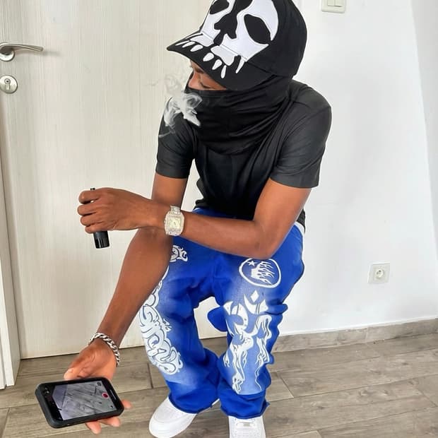 Grimykids의 고스트 스컬 모자