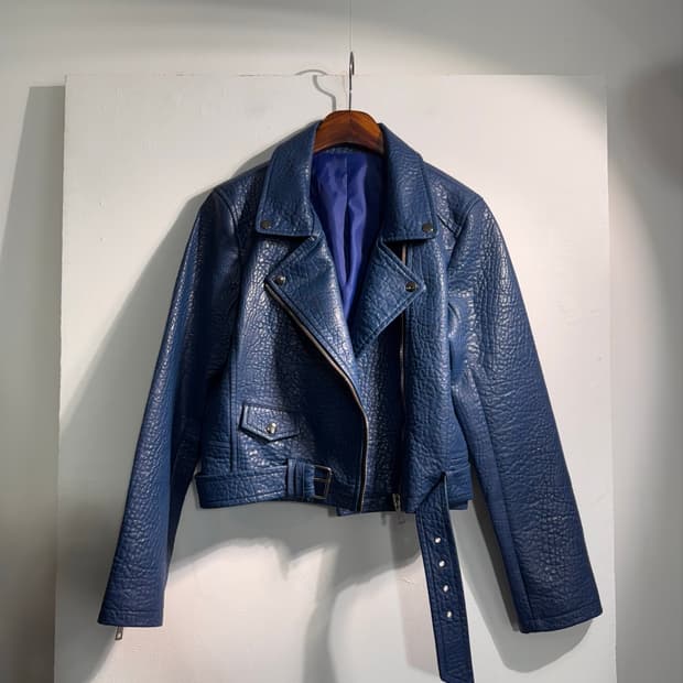 Vintage 빈티지 블루 라이더 자켓 C657