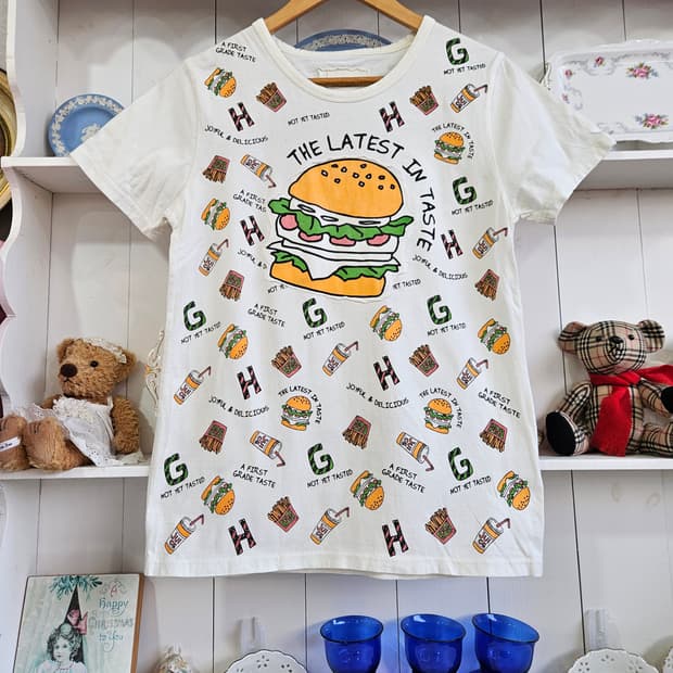 버거키치 반팔 티셔츠