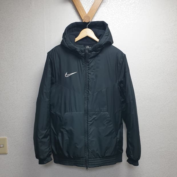 [남95~100] 나이키 드라이아카데미 후드패딩 블랙