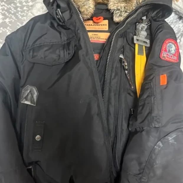 파라점퍼스 고비 블랙 패딩 xs