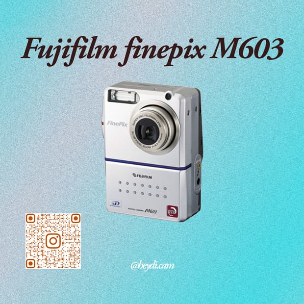 극레어템> 후지필름 Fujifilm Finepix M603 실버