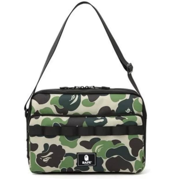 Bape 밀리터리 카모 크로스백 메신저백