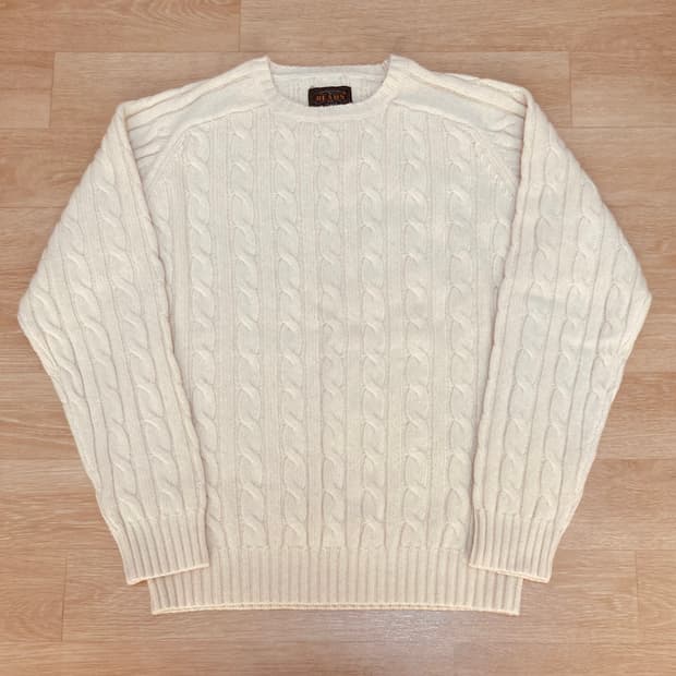 빔즈 플러스 울 케이블 니트 95