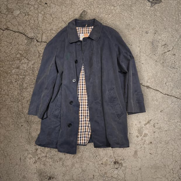 80s Aquascutum x Walter Milano 맥코트