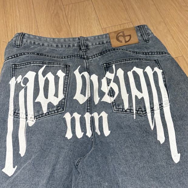 노매뉴얼 데님팬츠 L