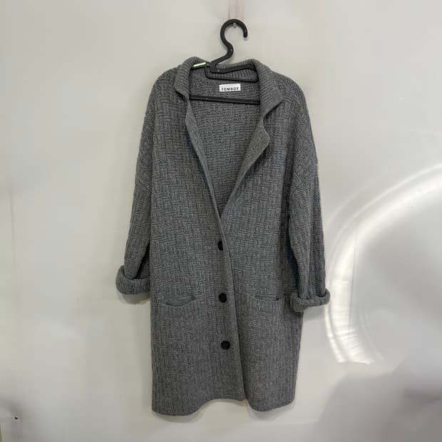 톰보이 롱 가디건 F