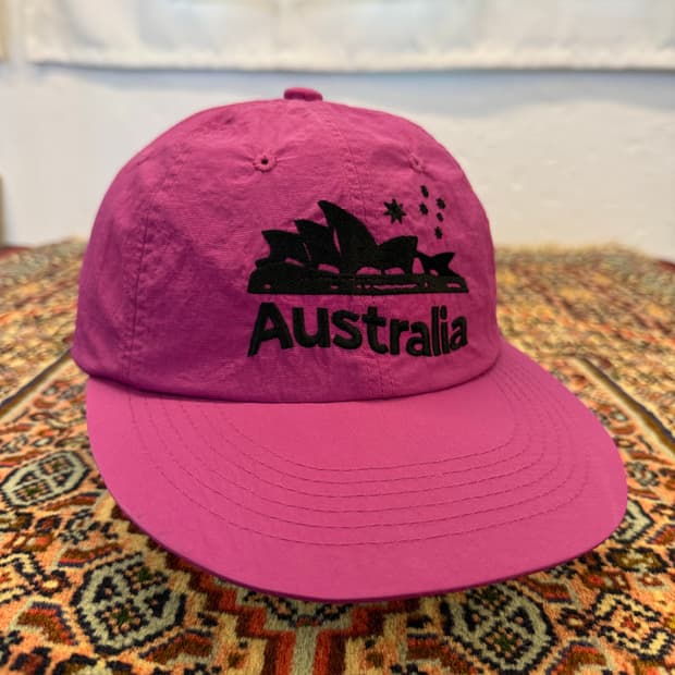 빈티지 러닝캡 마젠타 