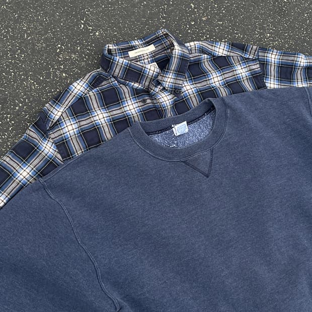 LL Bean 엘엘빈 체크 플란넬 셔츠