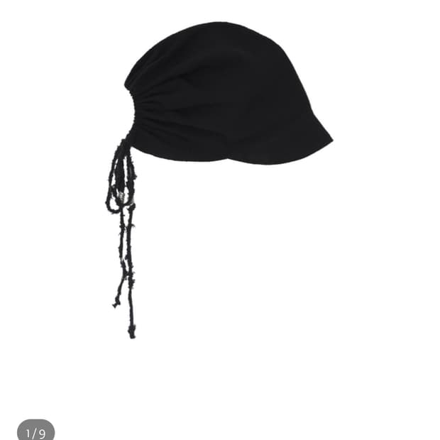하르테올뎀 harteordem textured shirring cap